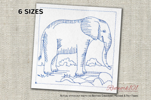 African Forest Elephant: A Seasonal Embroidery Review