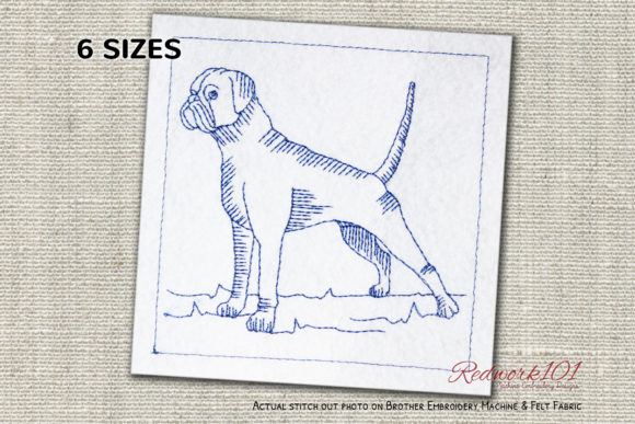 Boxer Dog Bluework: A Designer's Review for Personalized Gifts