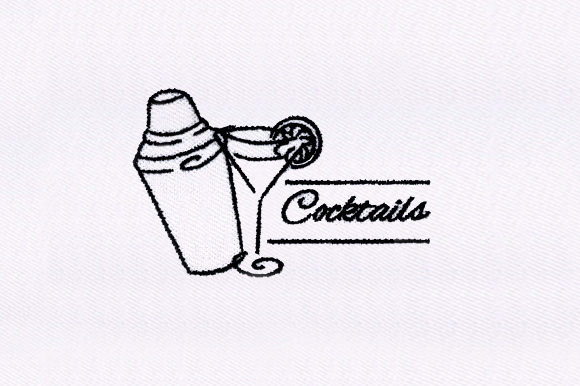 Cocktail Shaker Design: A Pro Embroidery Review for Small Business Merch