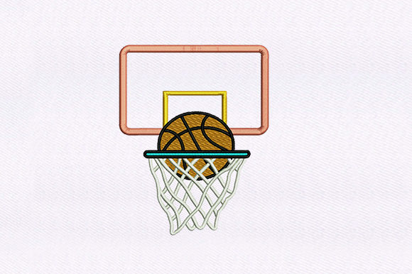 Dunking Basketball Embroidery: A Real-Project Review