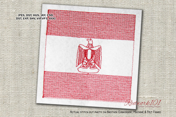 Egyptian Flag Bluework: A Design Review for Small Business Merch