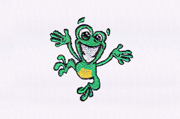 Jumping Frog: A Seasonal Embroidery Design Review
