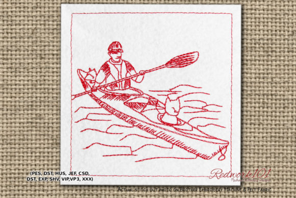 Paddle Boating: A Seasonal Embroidery Design Review