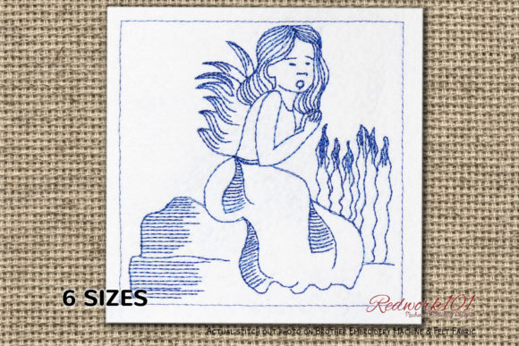 Peace Angels Redwork: A Hands-On Designer Review